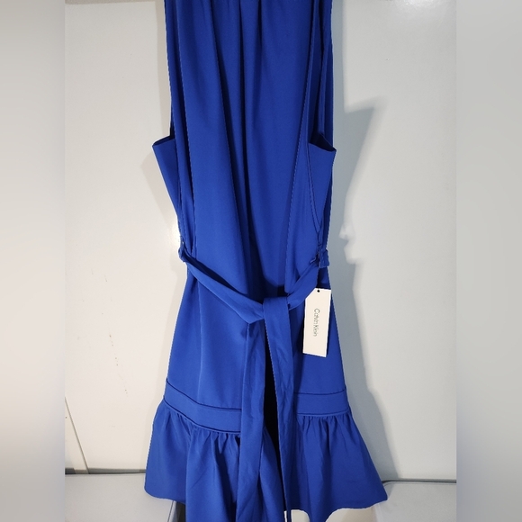 Calvin Klein Blue Women's Dress, Size 8, NWT - Picture 2 of 9